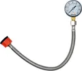 Profi Wasserdruckmesser mit Manometer und Edelstahlschlauch 3/4 und 1/2 Zoll ...