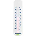 Weißes Wandthermometer für Verwendung in Innen und Außenbereichen, mit C/FAnz...