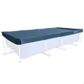 INTEX Poolabdeckung rechteckig (450x220x20 cm) für Frame Pools, Winterabdeckplane Sommerabdeckplane (28039)