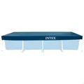 Intex Poolabdeckung rechteckig - 460 x 230 cm - Family Frame Pool Schutz Plane