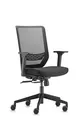 Trendoffice to-sync mesh task black | SC 9242 | hohe Netz-Rückenlehne | Synchron-Mechanik, 3-fach arretierbar | Höhen- und breitenverstellbare Armlehnen | by Dauphin