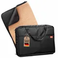 Reisedecke für Hunde, Hundedecke mit weichem LammfellImitat, Hundematte für R...