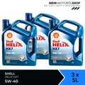 Shell Helix HX7 5W-40 VW 505 00 502 00 MB 229.3 ACEA A3/B4 3x5 Liter = 15 Liter