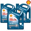 3x Shell HX7 5W-40 Motoröl API SP ACEA A3/B4 MB 229.3 VW 502.00/505.00 5L