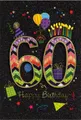 BSB Grußkarten 60. Geburtstag - Collage - Glückwunschkarte im Format 11,5 x 17 cm