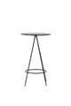 Venture Home Barhocker Bistro Bartisch Ø60cm schwarz.