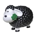Dekofigur Schaf Steffi Schwarz Deko Tier Figuren für Haus und Garten Dekoration