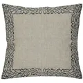 Handgefertigter Kissenbezug Frisia Grau 50x50cm - Boho Vintage Deko