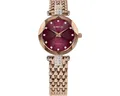 JOWISSA Quarzuhr Jowissa Facet Strass Damenuhr J5.714.S Edelstahl rosévergoldet, (1-tlg)