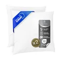 FAM Home Kissen 80x80 2er Set Weiches Mikrofaser  Kopfkissen 80x80 Allergiker...