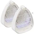 PEARL 2er-Set USB-UV-Insektenvernichter für den Innenbereich, bis 40 m²