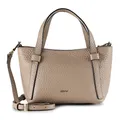 abro Cosmo Mini Bag Handtasche Leder 15.5 cm beige TAS050530