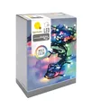 LED Lichterkette bunt - 40 LED / 3 m - Multi Color Weihnachts Beleuchtung - Advent Winter Deko für den Innen- und Außenbereich mehrfarbig mit Timer