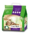 Cat's Best Smart Pellets, 100 % pflanzliche Katzenstreu, innovative Klumpstreu für Katzen aus antihaftenden Aktiv-Holzfasern – stoppt das Heraustragen, 2,5 kg/ 5 l