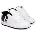 DC Shoes Court Graffik - Leather Shoes for Kids - Schuhe - Kinder - 30.5 - Blau,