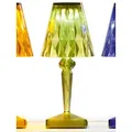 Kartell LED-Tischleuchte Battery grün transparent, Designer Ferruccio Laviani, 13x22x13 cm