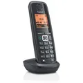 Gigaset A510H Strahlungsarmes Mobilteil, Rufnummernanzeige, Freisprechfunktion, DECT - Schwarz