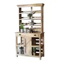 Buffet VILLE Pflanztisch massiv Gartenschrank Buffetschrank Outdoor Küche Regal