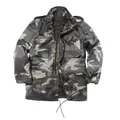 Mil-Tec Men's M65 Jacket Dark Camo, XL