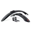 hebie 0756E TAIPAN 16" Kinder Fahrrad Schutzblech Steckblechsatz SET - Schwarz