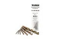 BAER HSS-E Spiralbohrer Set M3–M12 | 10-tlg. Kernlochbohrer Satz mit 5% Cobalt (DIN 338) | Metallbohrer für Stahl, Edelstahl V2A, INOX, Eisen, Aluminium | BaerCoil Stahlbohrer Set
