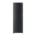 LG GFM61MCCSF, Klasse D, 324 L, Gefriergerät mit Touchdisplay, XXL-Stauraum, DoorCooling+, LINEARCooling, Wi-Fi ꟷ Matte Black