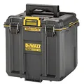 Dewalt ToughSystem 2.0 Werkzeugbox Halbformat DWST08035-1 (kleine Fläche – hohe Übersichtlichkeit, mit herausnehmbarem Teiler & Einsatz für Kleinteile, IP65, leichtgängige Verschlüsse)