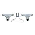 BGS Do it yourself Heizkörper-Entlüftungsschlüssel-Satz 3 teilig