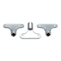 BGS Do it yourself Heizkörper-Entlüftungsschlüssel-Satz 3 teilig