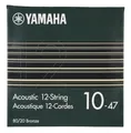 YAMAHA SA10-12 Akustik-Gitarrensaiten – 12-String Light (010-047), 80/20 Bronze