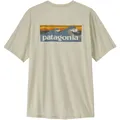 Patagonia Herren Cap Cool Daily Boardshort Logo T-Shirt (Größe L, beige)