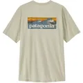 Patagonia Herren Cap Cool Daily Boardshort Logo T-Shirt - L - Dyno White