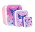 Hello Kitty Lunchbox Kuromi 3 Stück Snackbox Fresh Bites für Schule Ausflüge und Alltag, (3-tlg)