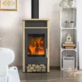 FIREPLACE Kaminofen K5662 Santiago - Schwarz