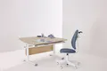PAIDI Kinderschreibtisch DIEGO CURVED GT, Schülerschreibtisch, ergonomisch, mitwachsend, stufenlos höhenverstellbar, geteilte Tischplatte neigbar