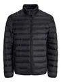 JACK & JONES Herren Jjebradley Light Puffer Collar Noos, Black, s