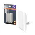 Osram Nachtlicht, indirektes Licht, 3000K, 5lm, 0,28W, Tageslichtsensor, Plug-and-Play, für Kinderzimmer und Wohnbereiche, Weiß