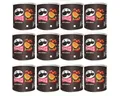 Pringles Knabberei, Pringles Hot und Spicy Stapelchips würzig und scharf 40g 12er Pack