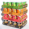 48 Pringles Chips 40g ,Original, Hot Spicy Sweet, Paprika ,Sour cream ( 4 x 12 )