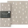 NORDEULE® Schwammtücher Ostern Beige 3 STÜCK | Reinigungstücher im nordischen Design | für Glanzmomente im Alltag oder als Geschenk zu Ostern, Osternest befüllen (Osterhase)