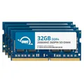 OWC - 128GB Memory Upgrade Kit - 4 x 32GB PC21300 DDR4 2666MHz SO-DIMMs für 27-inch iMac with Retina 5K (2019-2020) und kompatible PCs