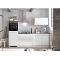 Yourkitchen Küchenblock 260 JAZZ ohne E-Geräte - Weiß