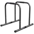 GORILLA SPORTS® Dip Barren - 2er Set, 57x 38 x 73 cm, bis 200 kg, rutschfest, Blau - Dip Station, Dip Stangen, Dip Ständer, Trainingsgerät