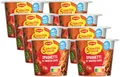 MAGGI 5 Minuten Terrine Spaghetti in Tomaten-Sauce, leckeres Fertiggericht mit Instant Nudeln, Pasta-Snack in fruchtiger Sauce, vegetarisch, 8er Pack (8 x 60g)