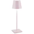 Zafferano Akkuleuchte Poldina Pro 38 cm Rosa