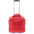 Gladiator 2100 2 Rollen Pilotentrolley 36 cm Laptopfach - Rot