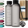 Trinkflasche 650ml BPA FREI Auslaufsicher & Spülmaschinenfest  Wasserflasche ...