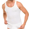 Schiesser Essentials Doppelripp Unterhemd 6er Pack White M (5)