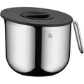 WMF Schüssel Function Bowls Rührschüssel mit Spritzschutz-Deckel, 18,5cm, Cromargan® Edelstahl rostfrei 18/10, (1x Schüssel mit Mess-Skalierung 18,5 cm (Höhe 16 cm, Volumen 2,5l), 1-tlg) silberfarben