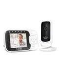Hubble Babyphone Nursery View+ 2,8" mit Kamera und Nachtsichtkamera